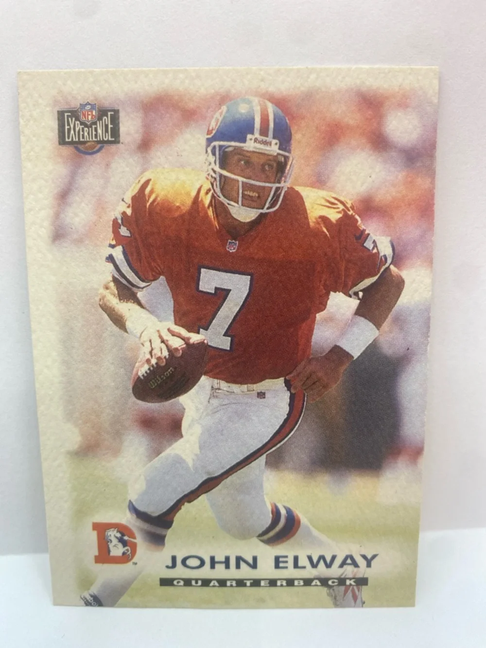 1997 Score Board NFL Experience Elway Broncos #9 (087)